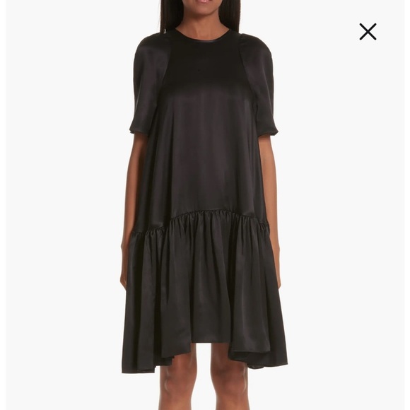 Cecilie Bahnsen Dresses & Skirts - Cecilie Bahnsen Annabella Black Silk Dress size 4